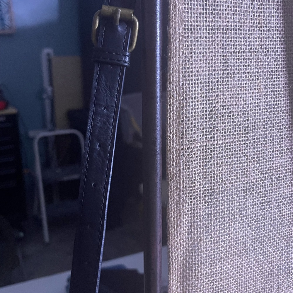 This Lucky Brand Maya Jute Hippie Crossbody Bucket Bag Purse - Picture 3 of 8